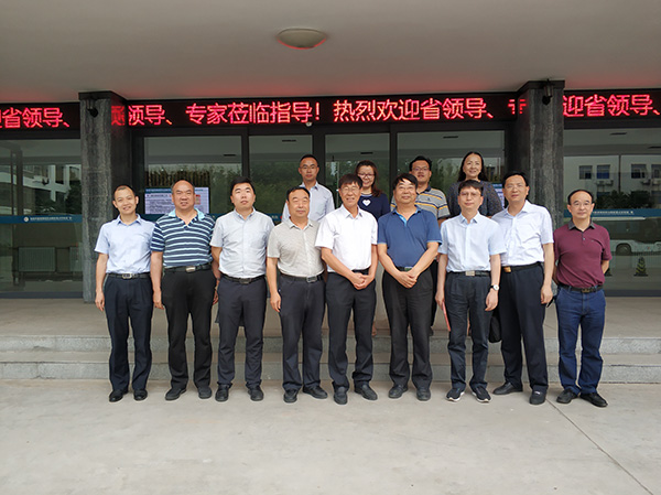 河南省科技厅领导莅临实验室指导工作