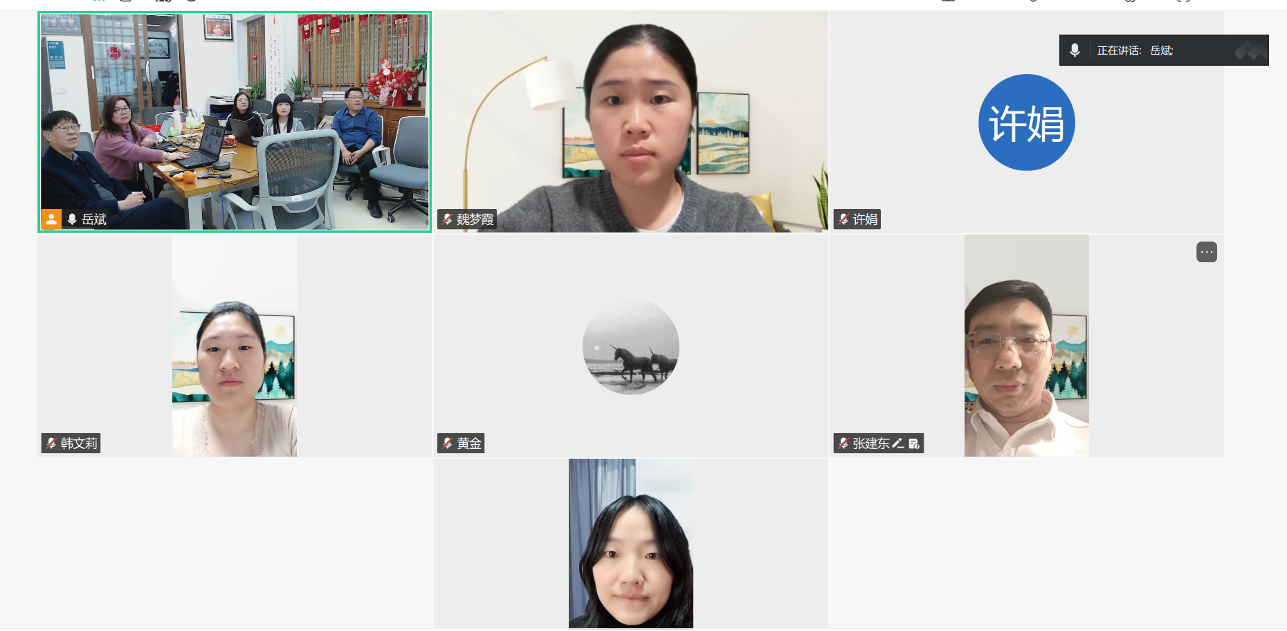 我室王立东教授主持召开博士研究生课题进展汇报会