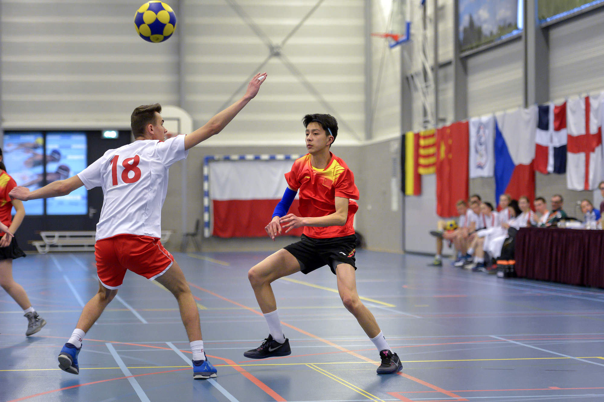 u19世界杯荷球赛中国代表队凯旋暨郑州大学第二附属中学荷球外事活动